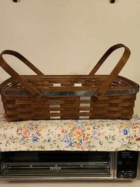 Longaberger Dark Brown Medium Gathering Basket
